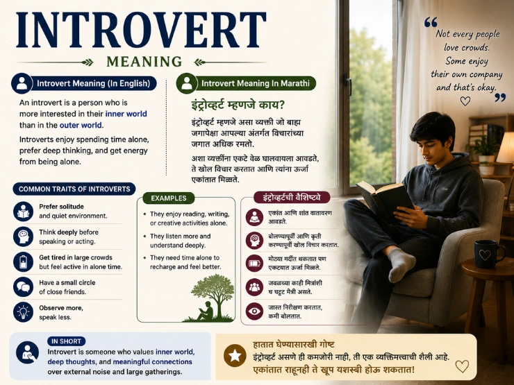 Introvert Meaning In Marathi