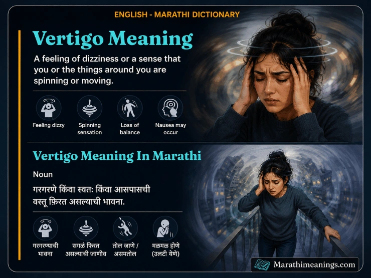 Vertigo Meaning In Marathi