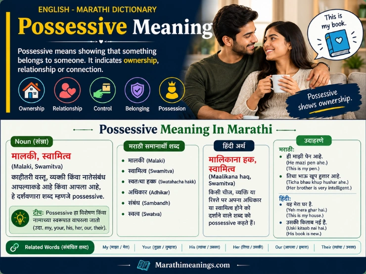 Possessive Meaning In Marathi