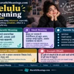 Delulu Meaning In Marathi