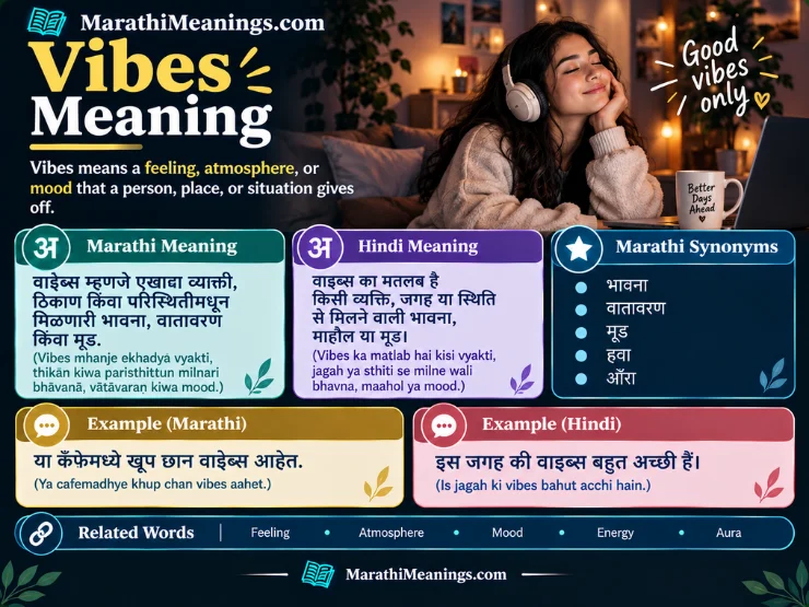 Vibes Meaning In Marathi